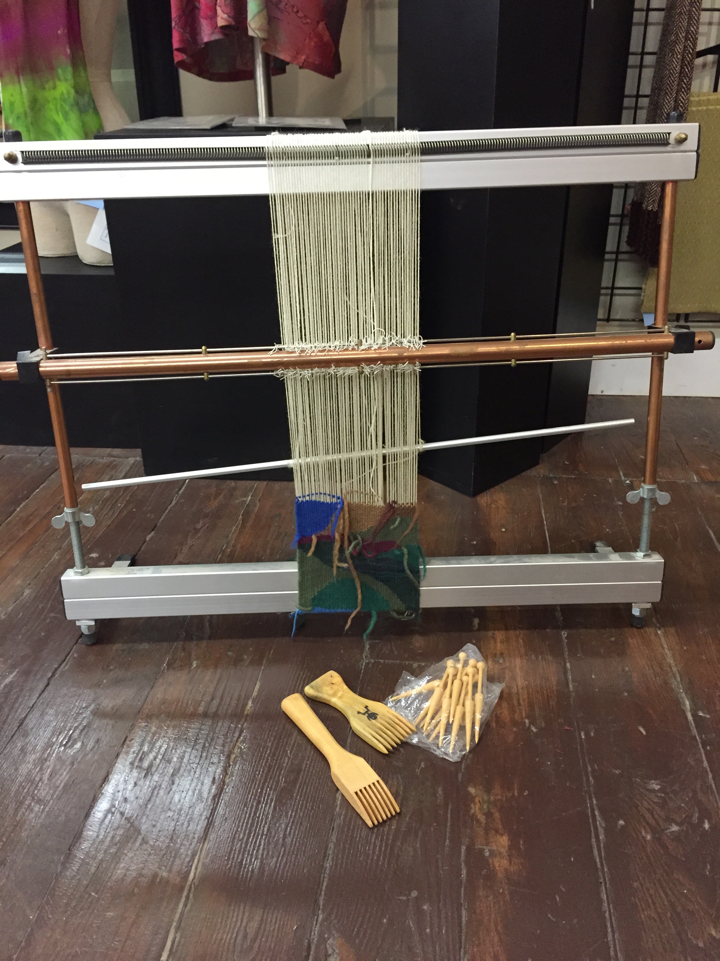 Mirrix loom Contemporary Handweavers of Houston